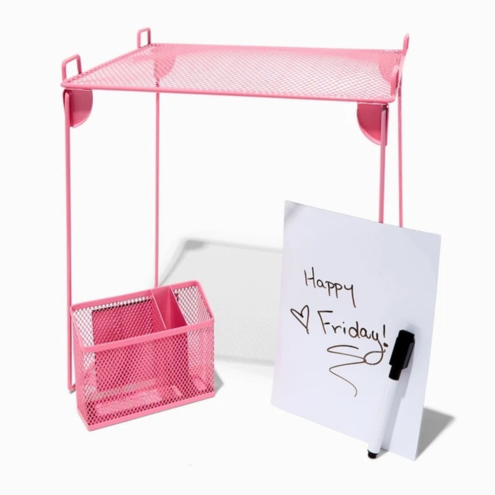 NWT, Claire’s Pink Locker Set of 4